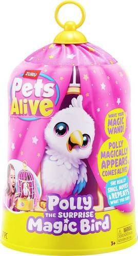 ZURU Pets Alive Polly the Magic Bird, Tiere, ab 3 Jahre - Bild 1
