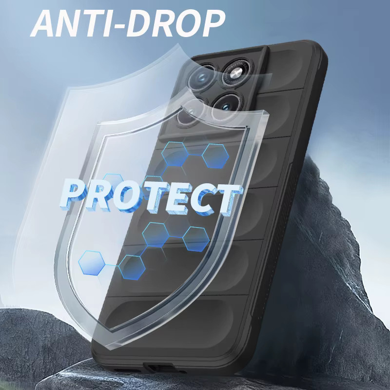 Luxus Schutzhülle mit Wellenmuster für Motorola Moto Edge 70 Ultra und weitere Modelle in Schwarz oder Grau - Bild 4