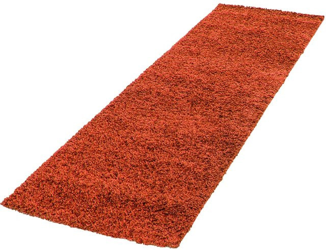 Ayyildiz Hochflorteppich Life 1500 Shaggy-Stil Terrakotta B/T: 60 x 110 cm - Bild 1