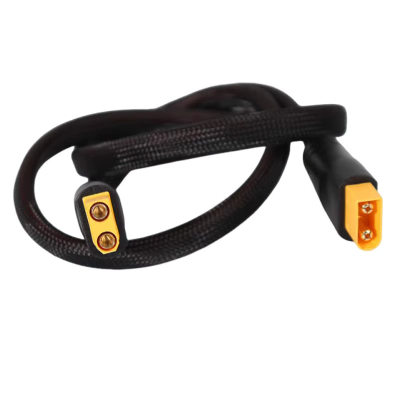 DIVEDEER XT90 Ladekabel-Verlängerungskabel in Schwarz für Hochleistungs-Elektrofahrzeuge - Bild 2