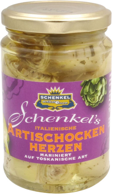 Importhaus Schenkel Artischockenherzen mariniert toskanische Art 180 g - Bild 1