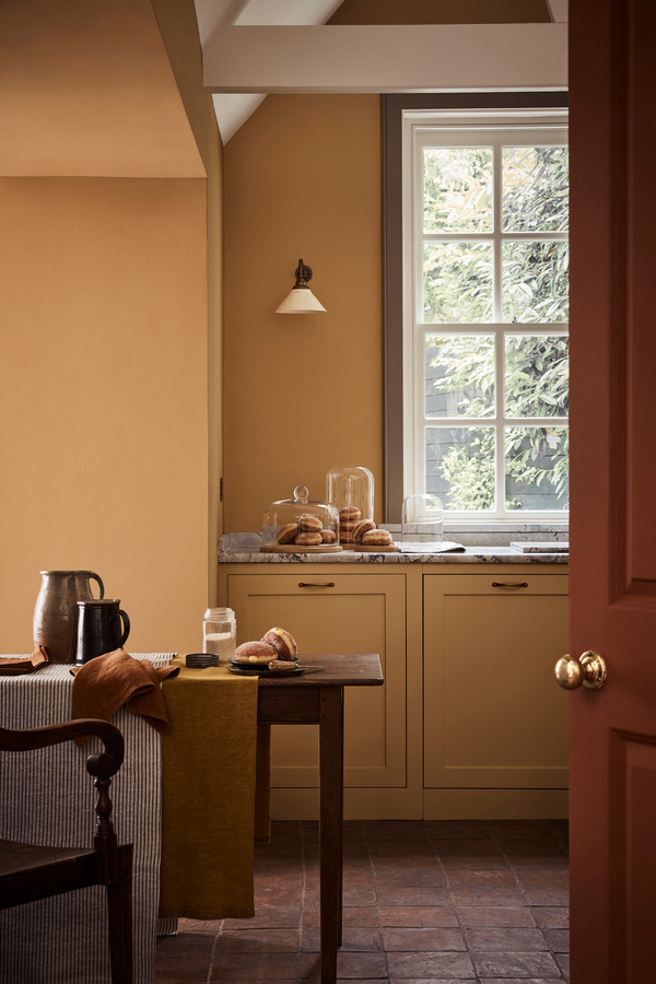 Little Greene Intelligent Matt Emulsion Paint Bombolone 339 Gelb 1 l - Bild 1