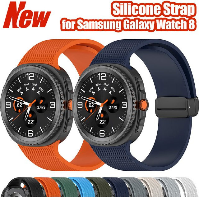 CAOWTAN Smartwatch-Armband Silikon, Schwarz, Unisex - Bild 1