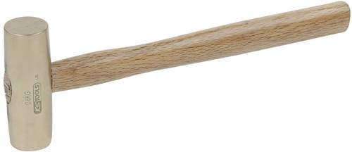 KS Tools Maschinistenhammer BRONZEplus aus Messing mit Holzgriff, 100g - Bild 1