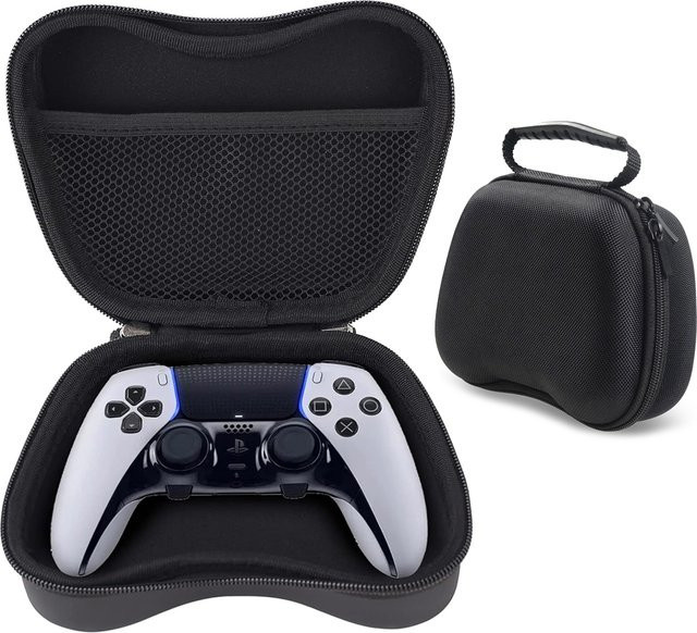 Harte Reise-Schutzhülle für Controller von PS5, XBOX-Serie X/S und Nintendo Switch in Schwarz - Bild 1
