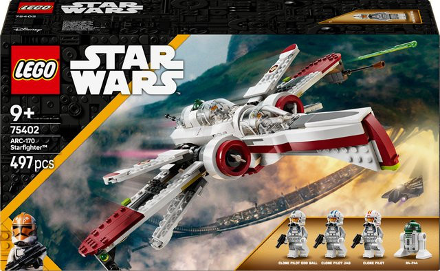 LEGO Star Wars ARC-170 Starfighter Konstruktionsspielzeug ab 9 Jahren - Bild 1