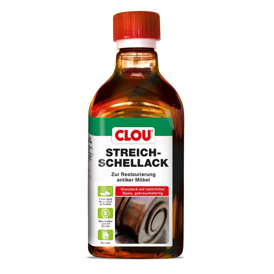 Clou Streich-Schellack Synthetic Resin Gloss Clear Brown - Bild 2