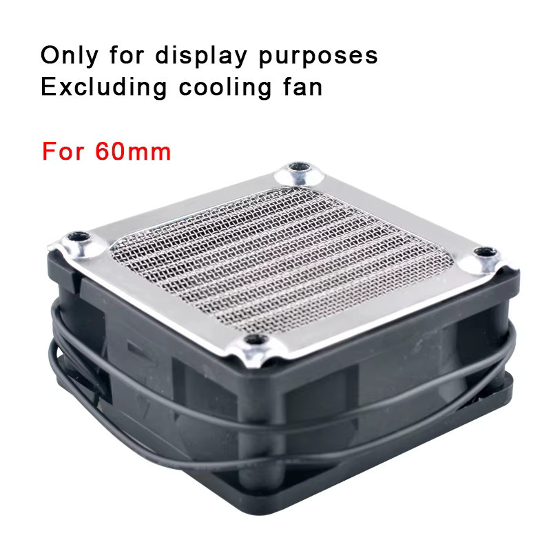 ANCHAOPU Rostschutz-Aluminium-Staubschutzgitter für Axialventilatoren in Silber - Bild 2