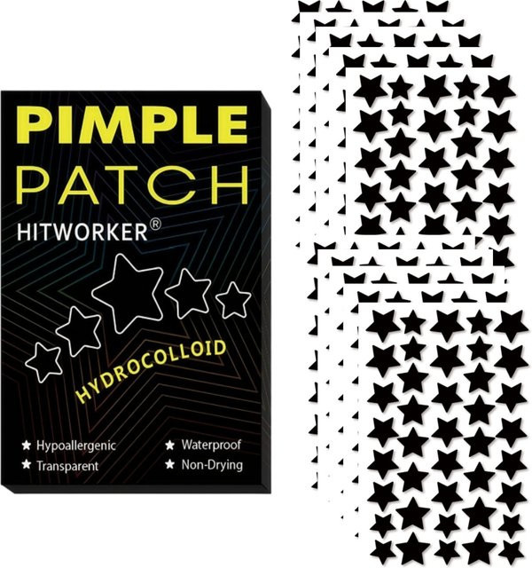 STERN Hydrokolloid-Akne-Patch mit Hyaluronsäure, Unisex - Bild 1