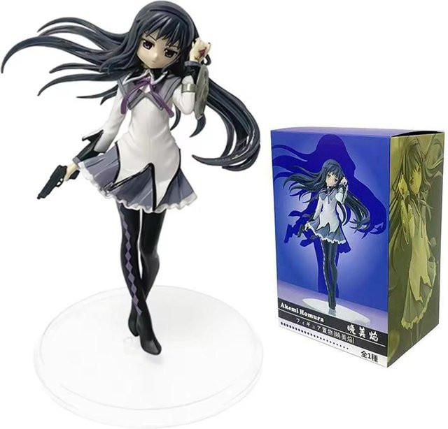 Yiran toy 1 Madoka Magica Akemi Homura Figur PVC Modell 17cm - Bild 1