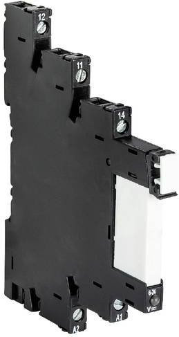 Wieland Electric FLARE MOVE 24V-1W-6A Relaisbaustein, Schwarz, 10 Stück - Bild 1