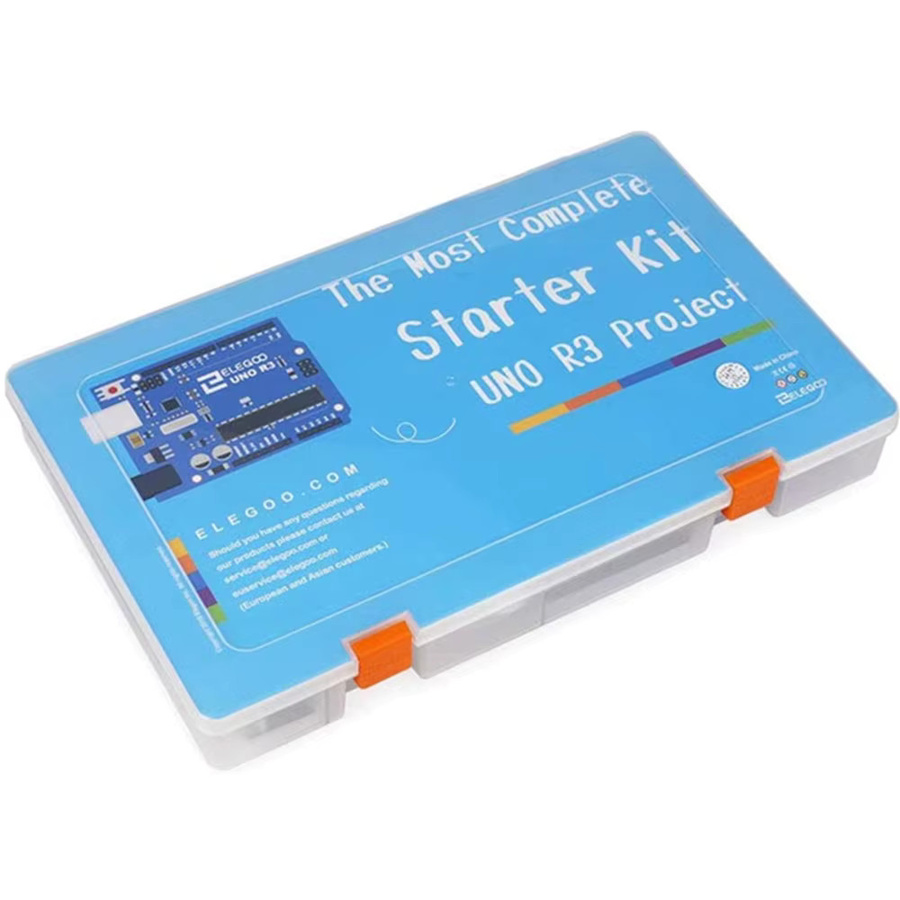 Elegoo Uno R3 Projekt Starter Kit mit Tutorial, 63 Artikel, DIY Elektronik-Set, kompatibel mit Arduino IDE, Multicolor - Bild 4