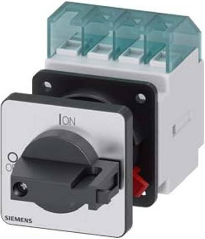 Siemens Lasttrennschalter Schwarz 4polig 16A 690 V/AC 6mm² 3LD20501TL11 - Bild 1