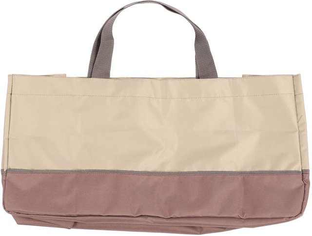 CosyHome Brennholztrage aus beige 600D Oxford-Gewebe mit verstärktem Griff, B/T/H: 60 x 30 x 30 cm - Bild 1