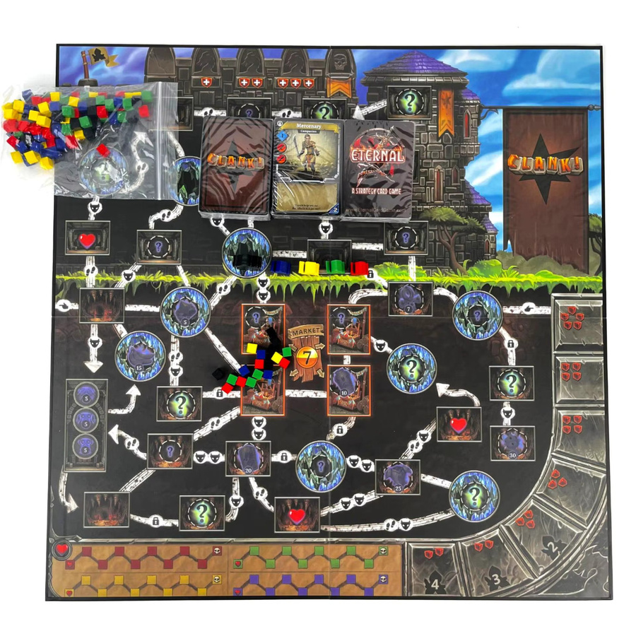 Renegade Game Studios Clank! The Deck Building Adventure Game, Strategiespiel, Fantasy - Bild 6