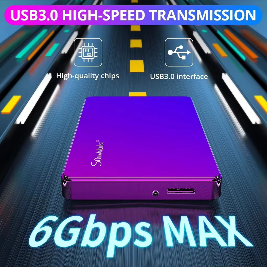 SomnAmbulist Externe Festplatte HDD 2,5 Zoll mit USB 3.0 Anschluss für PC, Laptop, TV, PS4 und Xbox - Bild 3