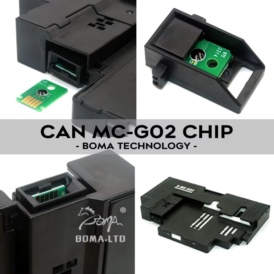 MC-G02 Wartungsbox-Chip für Canon PIXMA G-Serie Drucker G1220 G2160 G2260 G2420 G2460 G2520 G3160 G3260 G3420 G3460 G1420 G1520 G2560 - Bild 4