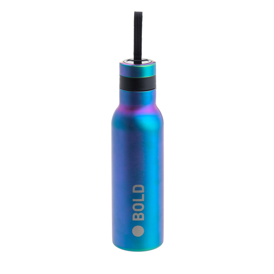 Lässig Trinkflasche Doppelwandig Blau Violett 500ml - Bild 1