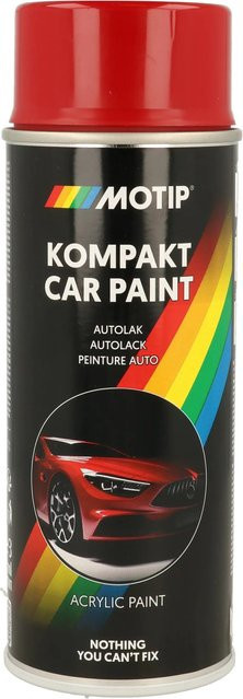 Motip Autolack Spray Kompakt 41400 Rot Glänzend 400 ml - Bild 1