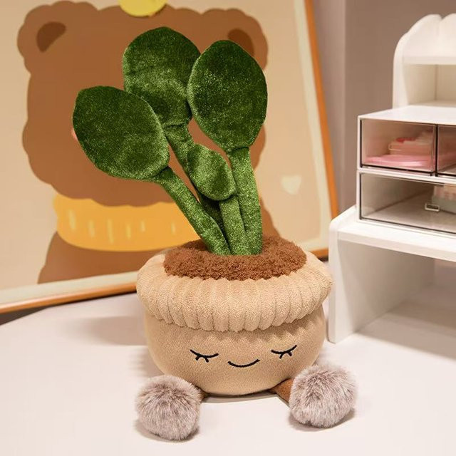 Yiran toy Kaktuspflanze Puppe, Plüschtier, 30cm, bunt - Bild 1