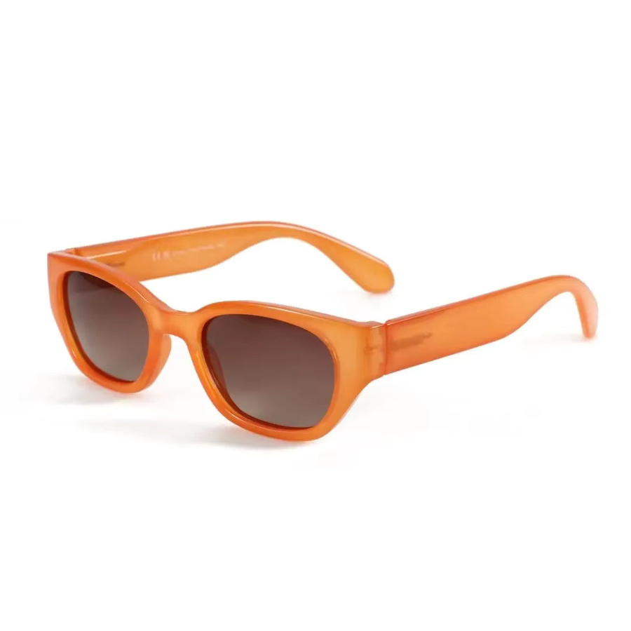 BLUEMOKY Cat-Eye Sonnenbrille, Vollrand, Kunststoff, orange, Damen - Bild 2