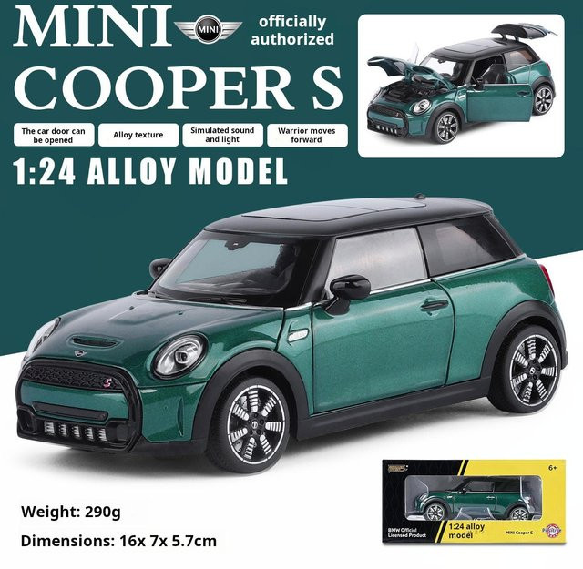Linyi toy car Mini Cooper S, Spielzeug, 1:24, ab 14 Jahren - Bild 1