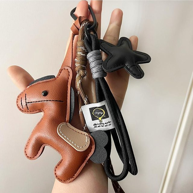 Rd lala Taschenanhänger Pony, Quaste, Herren - Bild 1
