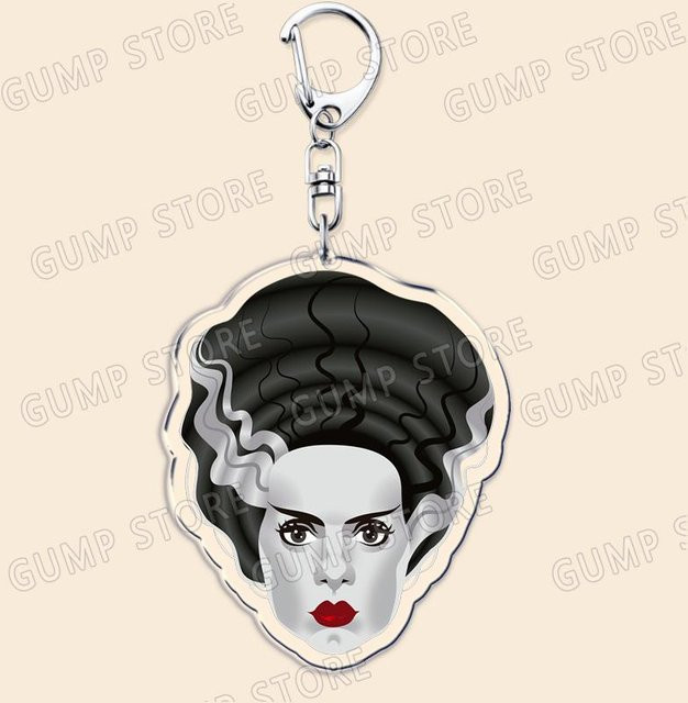CHIC STUDIO Schlüsselanhänger Frankenstein, Black, Unisex - Bild 1