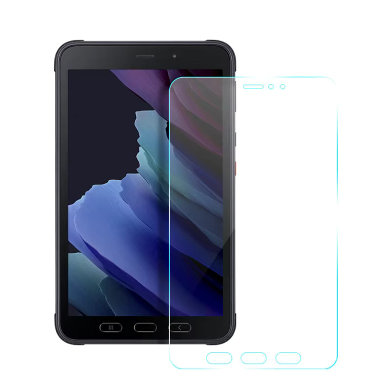 Samsung Galaxy Tab Active 3 8.0 Zoll Hartglas Displayschutzfolie in Transparent - Bild 2