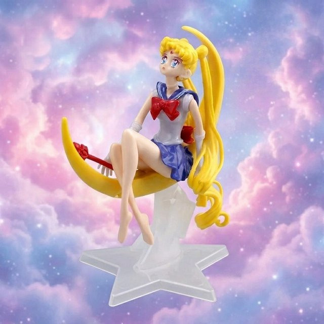 Bandai Sailor Moon Tsukino Usagi Figur, Actionfigur, 15cm, Kunststoff - Bild 1