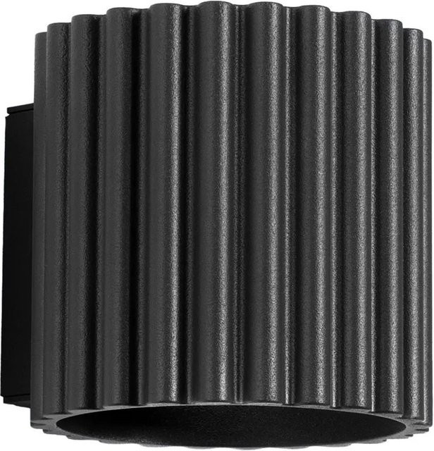 Licht-Erlebnisse Up Down Wandlampe aus Aluminium in Schwarz für G9 Leuchtmittel, Breite: 10 cm - Bild 1