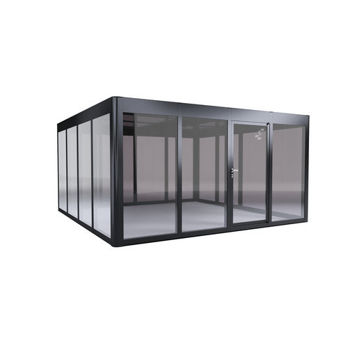 SunElements Gewächshaus SunGarden Power 4.4, B/H/T: 443 x 229 x 443 cm, anthrazit-metallic grau - Bild 2
