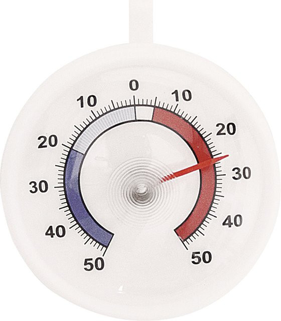 Schneider Kühlthermometer rund in Weiß mit einem Durchmesser von 7 cm - Bild 1