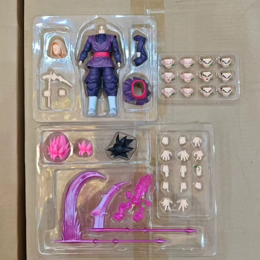 Bandai Dragon Ball Black Goku Zamas Actionfigur, 1/12 Maßstab, ab 14 Jahren - Bild 2