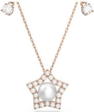 Swarovski Halskette, Roségold, Kristall, Damen - Bild 1