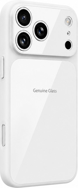 Apple MagSafe-Hülle aus Glas für iPhone 16 Pro Max in Weiß - Bild 1