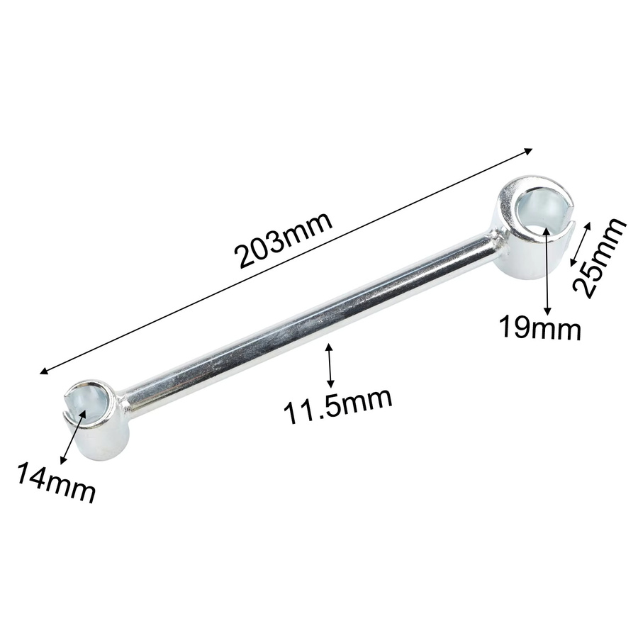 DAZZLEEX Türscharnier Einstellungsschlüssel zur Spaltreparatur für 8-25mm Flaggscharniere - Bild 2