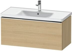 Duravit Waschtischunterschrank D-Neo, wandhängend, Beige, B: 98,4 cm, T: 45,2 cm, H: 44,0 cm - Bild 1