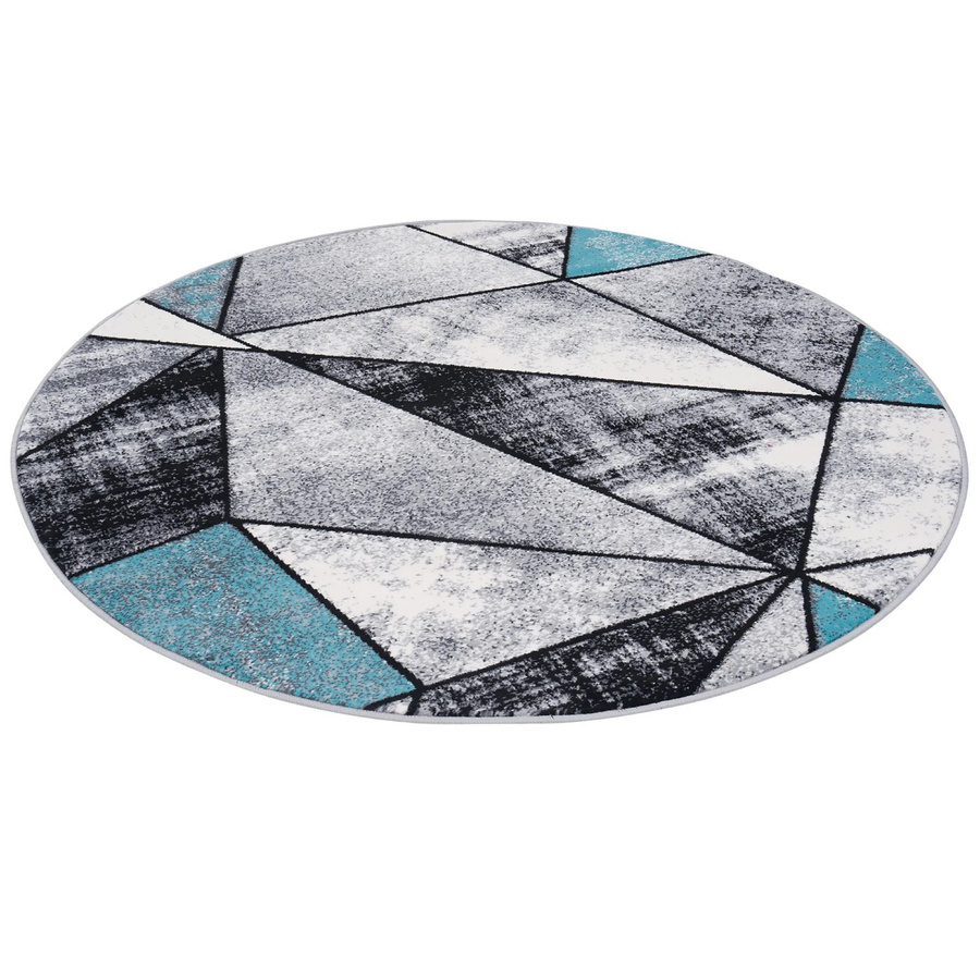 Pergamon Designer Teppich Brilliant Magic Blau Rund Durchmesser: 160 cm - Bild 2