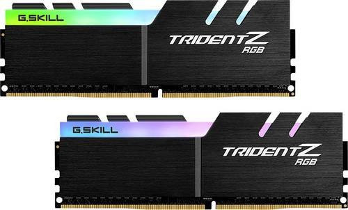 G.Skill Trident Z RGB DDR4 RAM Kit 32GB (2 x 16GB) 3600MHz CL18 288-Pin DIMM Schwarz Multicolour - Bild 1