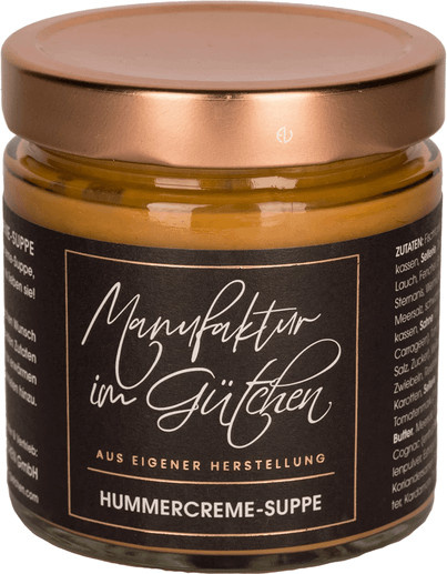 Manufaktur im Gütchen Hummercremesuppe Eintopf 350 g - Bild 1