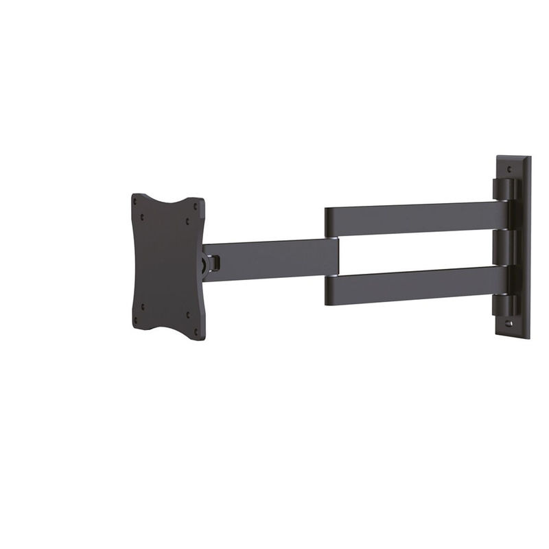 Neomounts FPMA-W830BLACK Monitor-Wandhalterung Schwarz für bis zu 27 Zoll mit VESA 75x75 mm neigbar schwenkbar und tiefenverstellbar - Bild 3