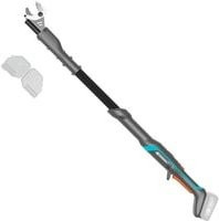 Gardena Akku-Baumschere EasyCut 110/18V P4A solo in Dunkelgrau und Türkis mit stahlgehärteten Messern - Bild 1