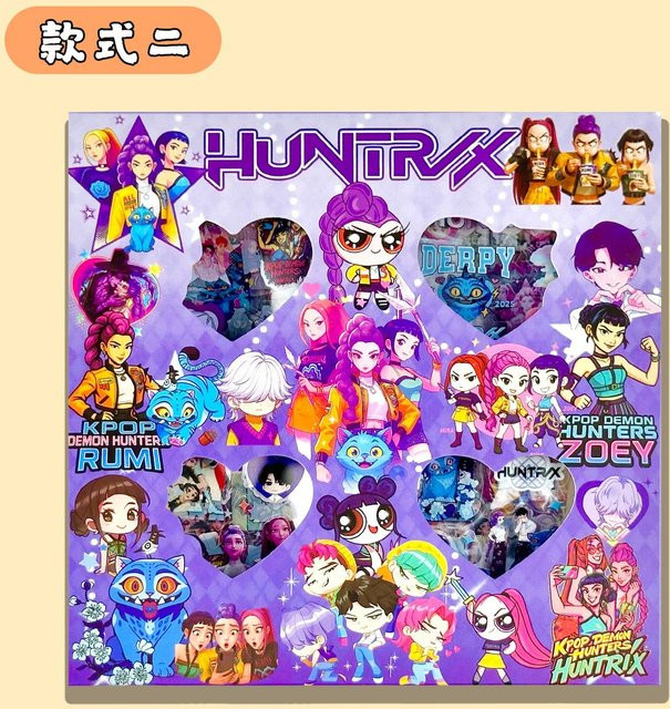 Yiran toy 1 Kpop Dämonenjägerin Girlgroup Box Aufkleber DIY für Mädchen - Bild 1