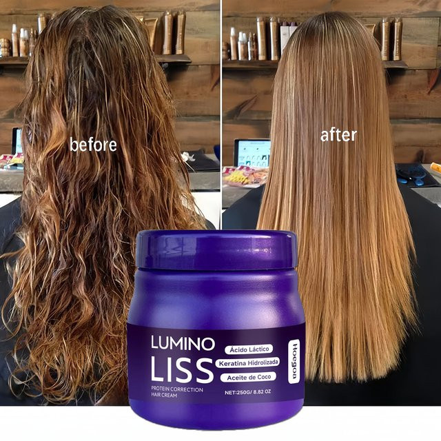 eelhoe Keratin-Haarglättungsmaske, 250 g, für trockenes und strapaziertes Haar - Bild 1
