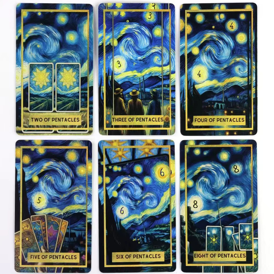 STERN Sternennacht-Zauberthema, Tarotkarten, Fantasy - Bild 4
