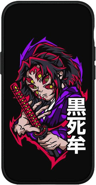 MINISO Handyhülle Kokushibo Demon Slayer in Multicolour für verschiedene Smartphone-Modelle - Bild 1