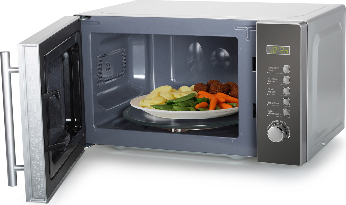 Tristar Mikrowelle mit 20 Litern Volumen, 800W Leistung, Auftaufunktion und 95min Timer - Bild 1