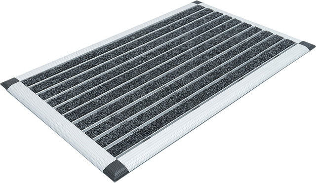HC Home & Living Matte aus Aluminiumlegierung in Silber, Breite: 46,5 cm, Länge: 75 cm - Bild 1