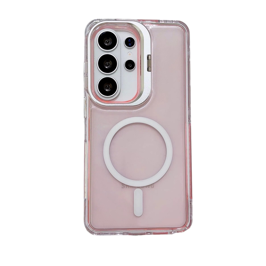 Transparente Samsung Handyhülle mit Linsenschutz und MagSafe Wireless Charging Funktion für S26 S25 S24 Ultra Plus A57 A37 A17 A56 A36 A26 A55 - Bild 3